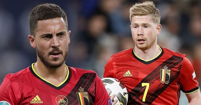 Kevin De Bruyne sends emotional message to Eden Hazard following Belgium retirement