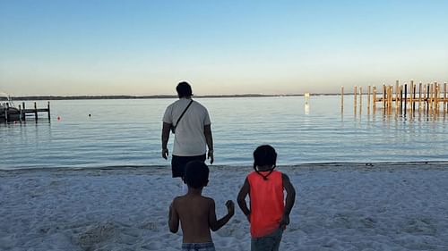 "This free world is beautiful" Photo taken from Zilla Fatu's YouTube channel