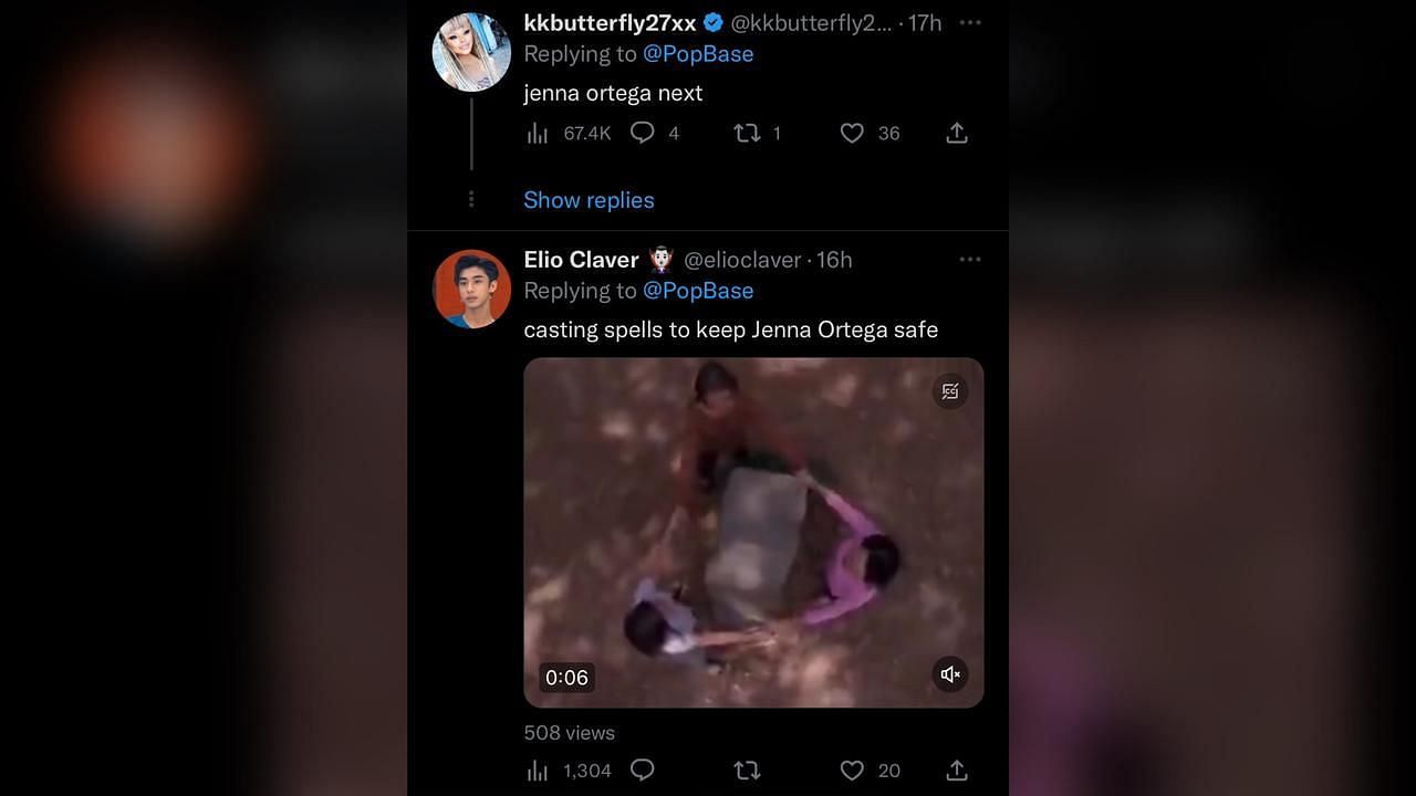 Screenshot of Twitter users reacting to Pete and Emily&#039;s breakup. (Image via Twitter)