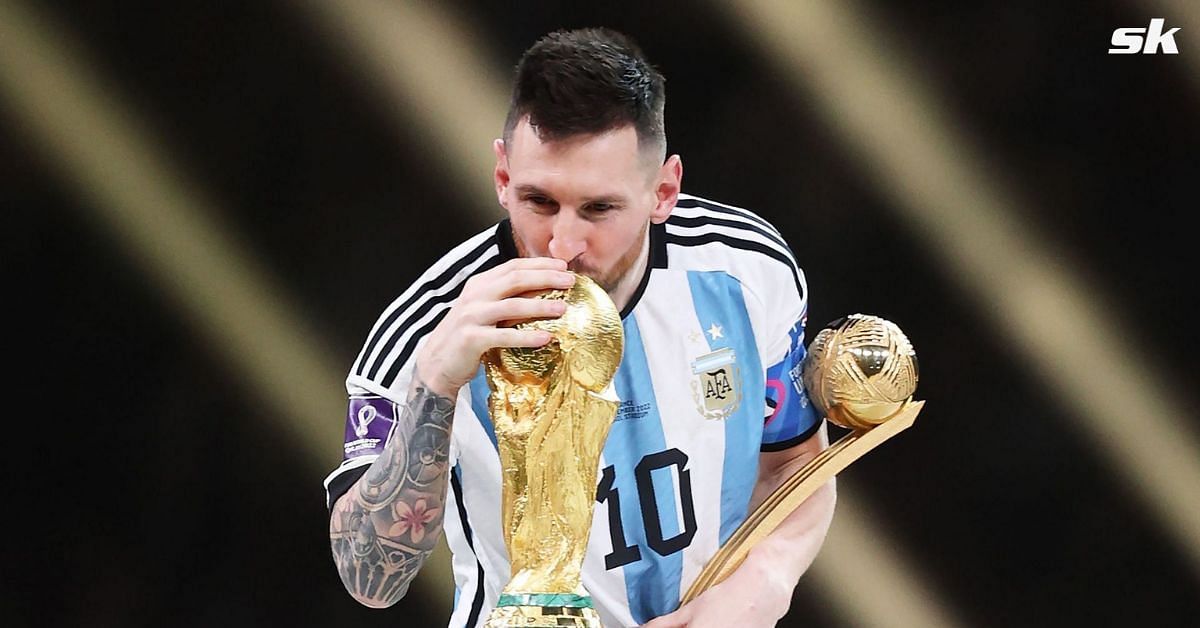 Messi led Argentina to their third World Cup title last Sunday