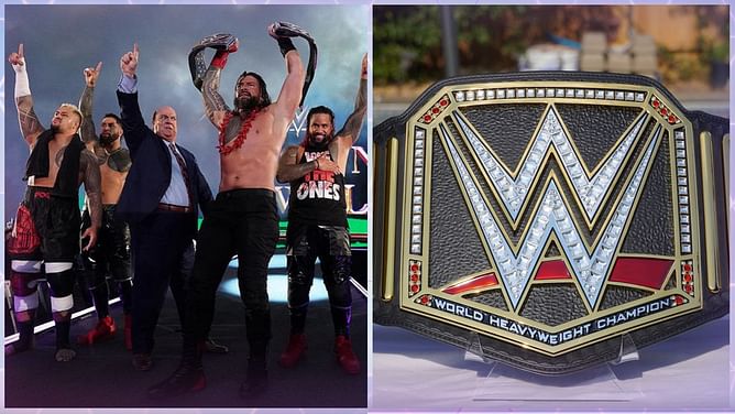 Top AEW star seemingly taken up with 4-time WWE Champion and The Bloodline member's former wrestling gimmicks
