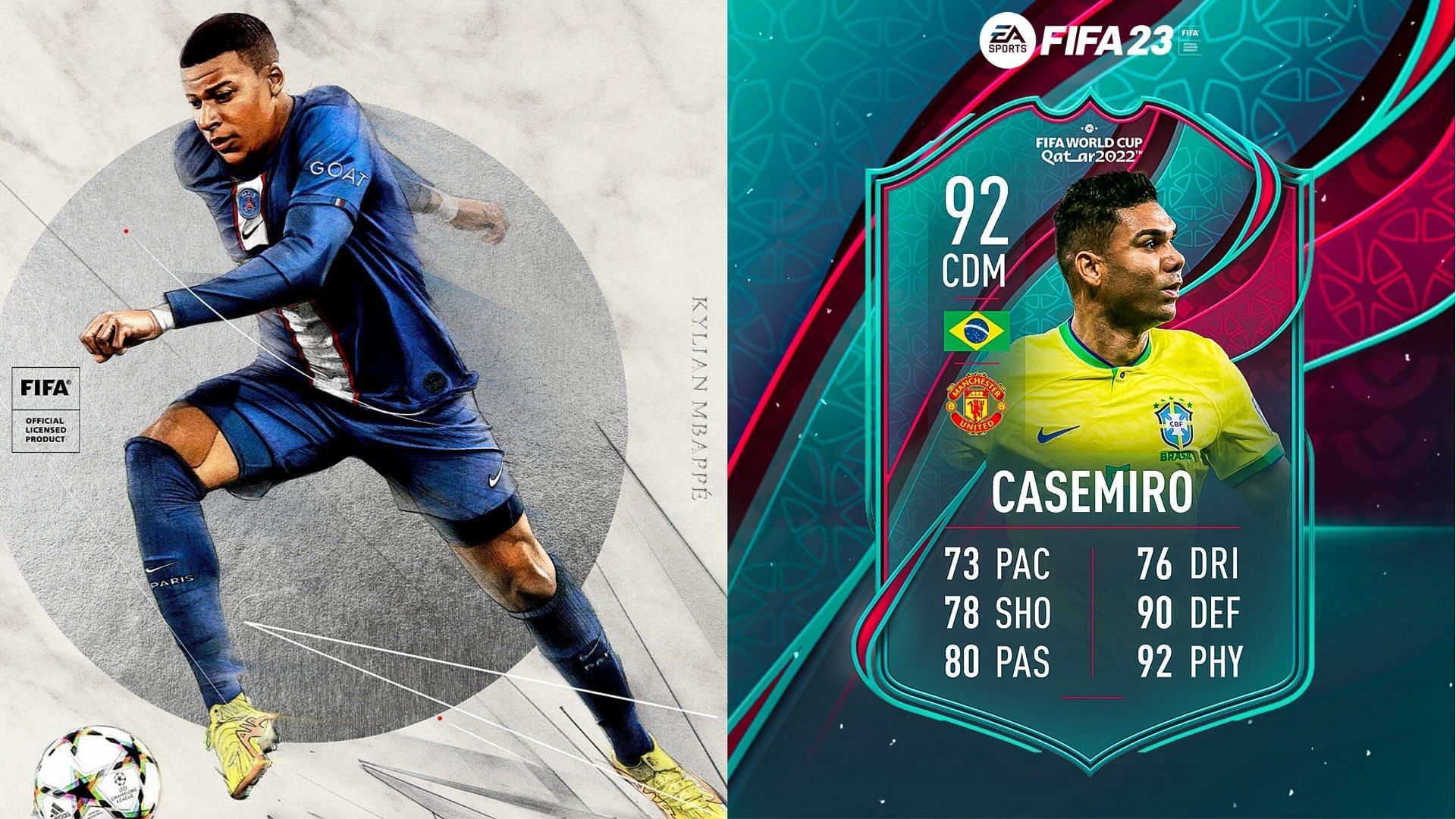 Casemiro is all set to appear in the upcoming promo (Images via EA Sports/FUT Sheriff) 