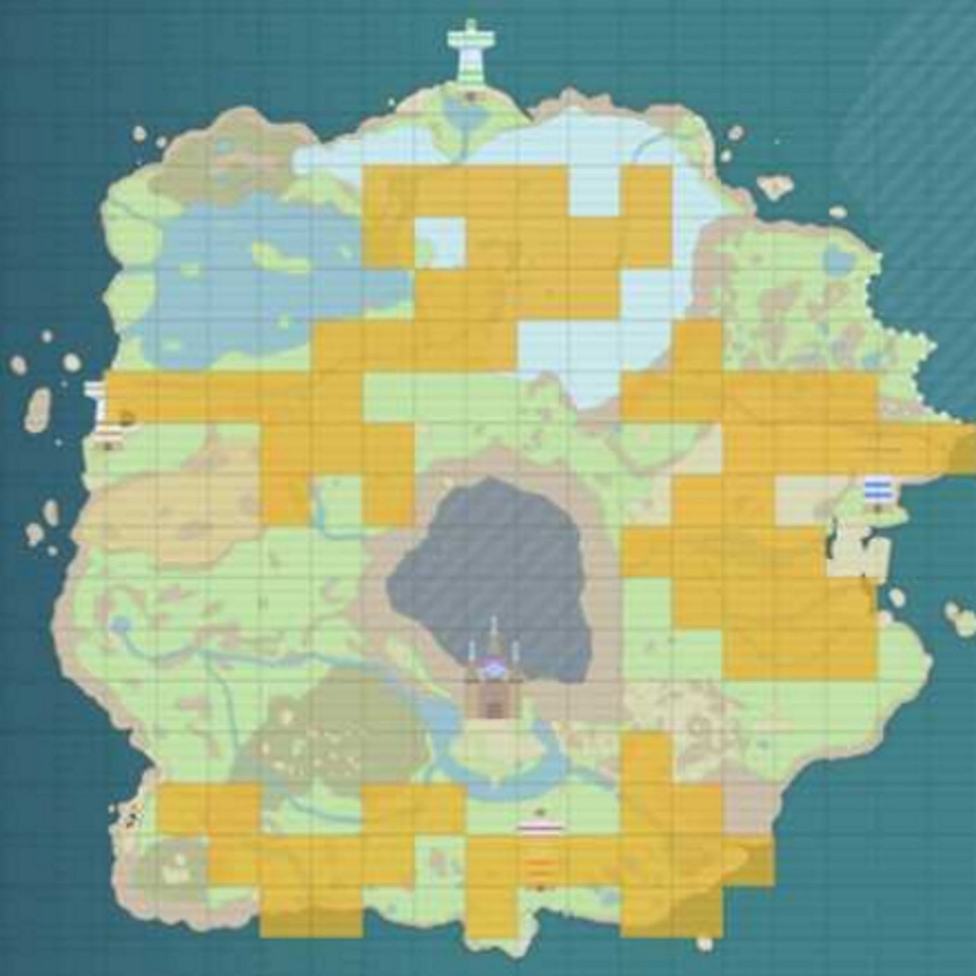 All Dreepy locations in the game (Image via Game Freak)