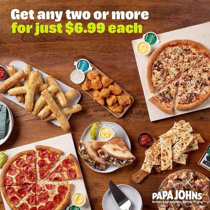 Papa Johns Releases OREO Bites — Plus See More New Fast Food Menu