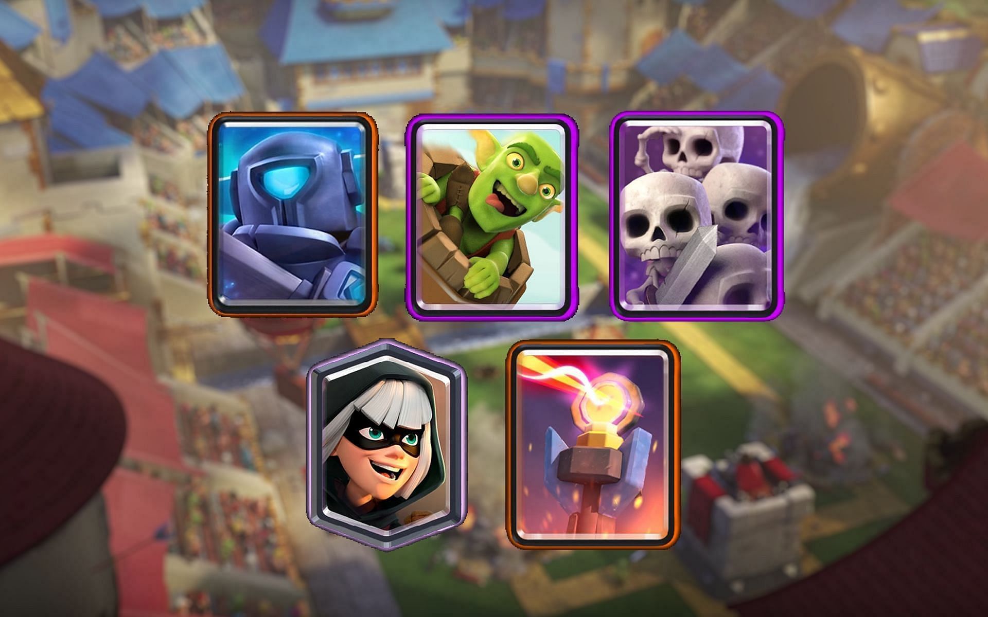 Best Cards for the Grand Challenge in Clash Royale (Image via Sportskeeda)