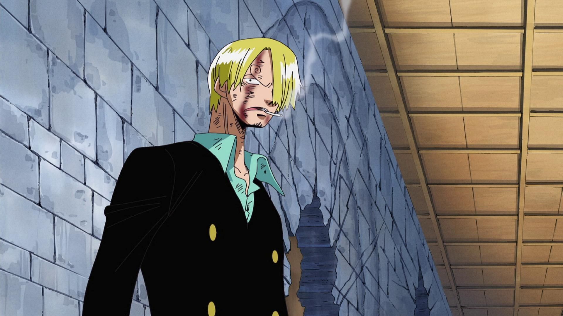 Sanji is the third strongest member of Strawhat Pirates (Image via Toei Animation, One Piece)