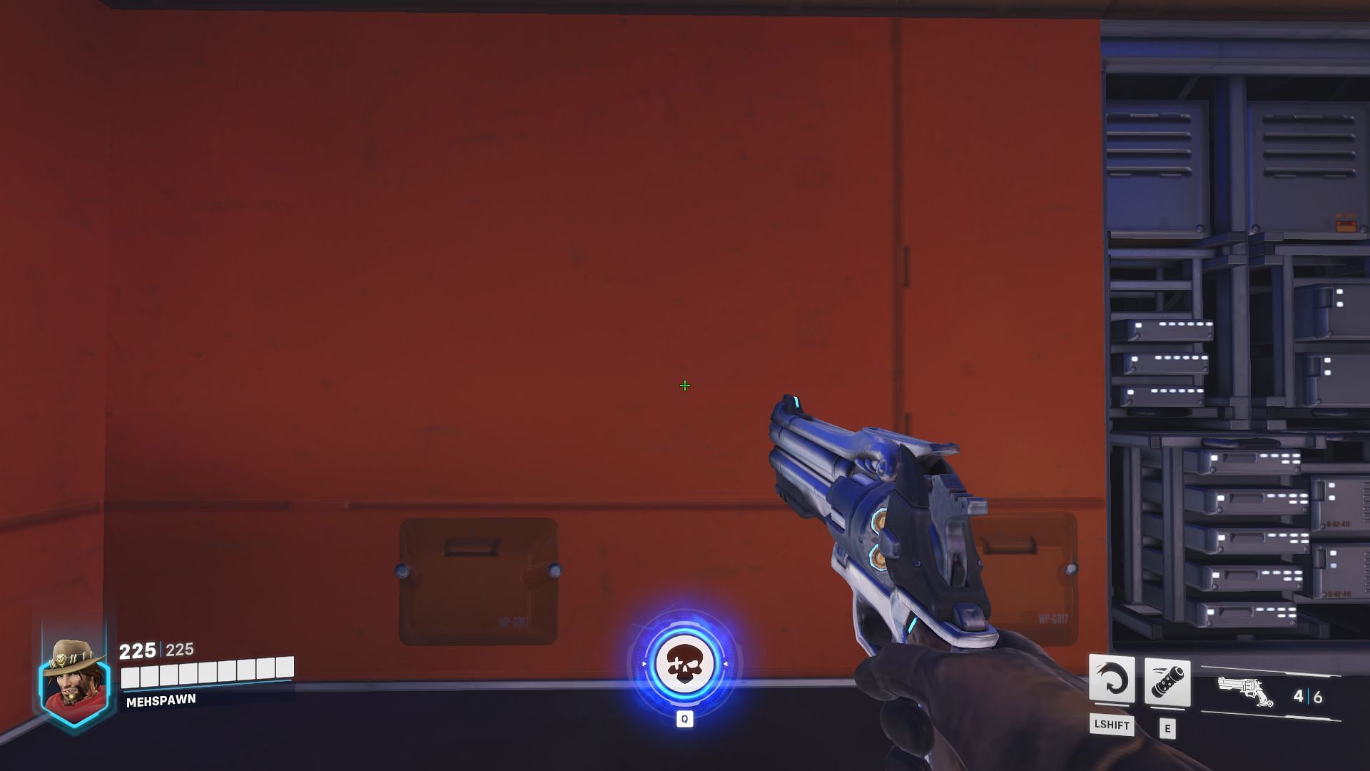 Best crosshair for Cassidy in Overwatch 2 (Image via Blizzard Entertainment)