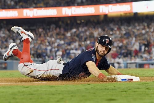 Ian Kinsler in the 2018 World Series