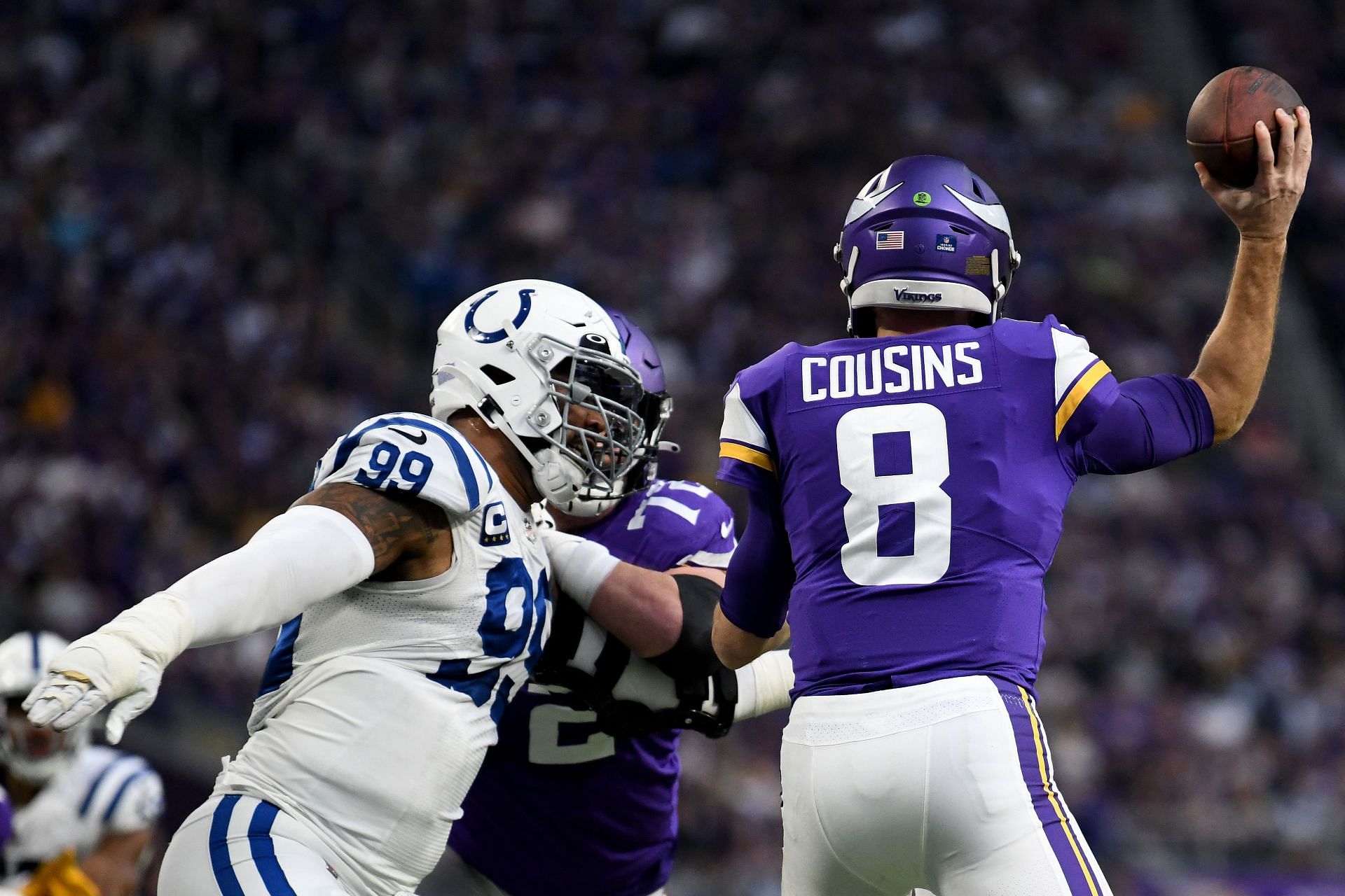Kirk Cousins: Indianapolis Colts v Minnesota Vikings