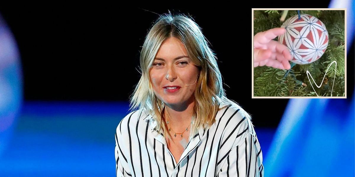 Maria Sharapova spends Christmas with her son Theo for the first time.