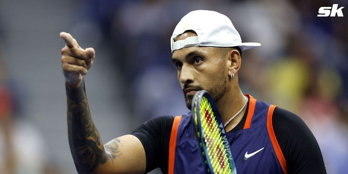 Nick Kyrgios is currently ranked 22nd 