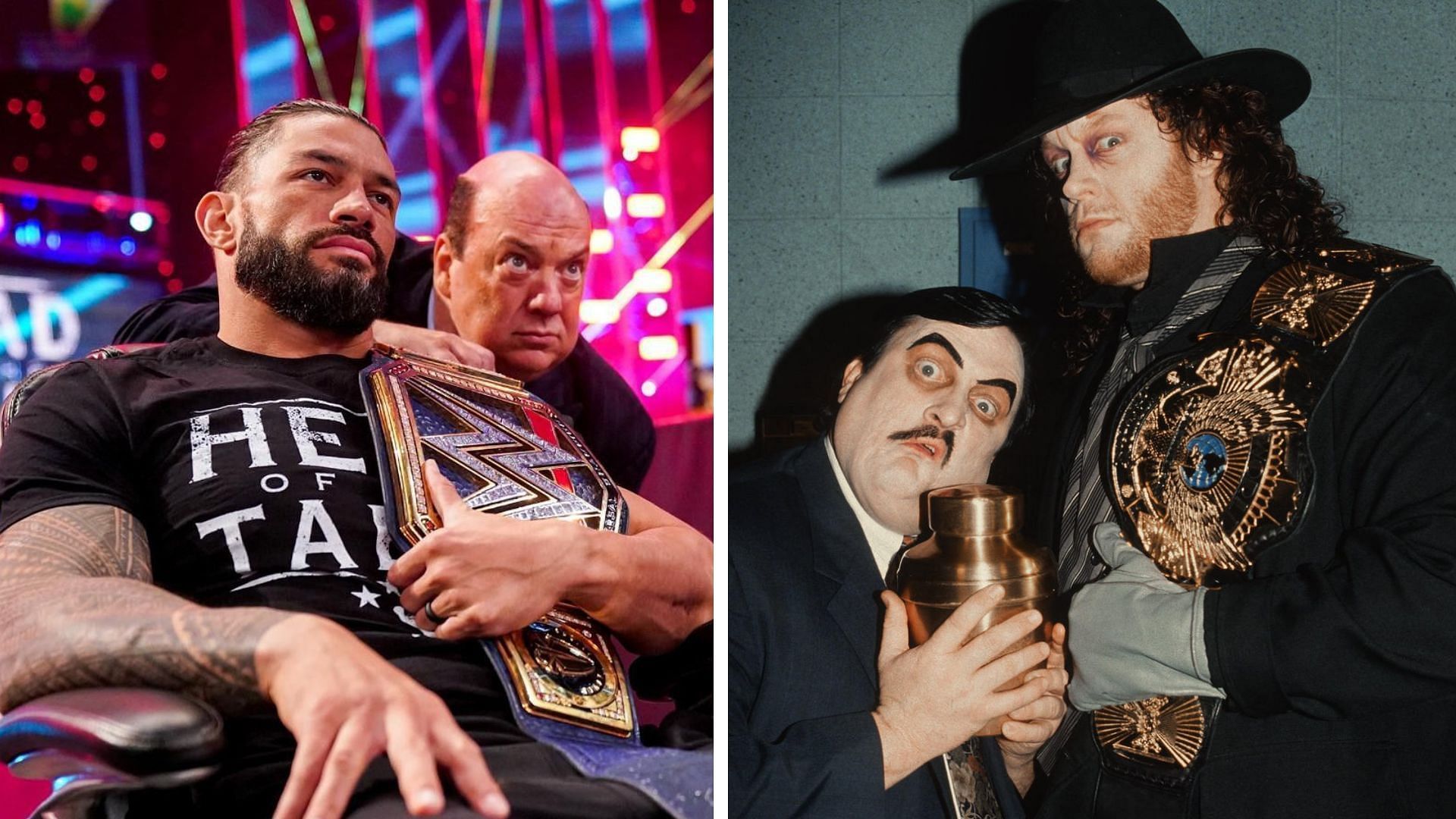 Roman Reigns and The Undertaker both had families in WWE