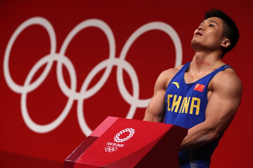Chinese weightlifter olympics