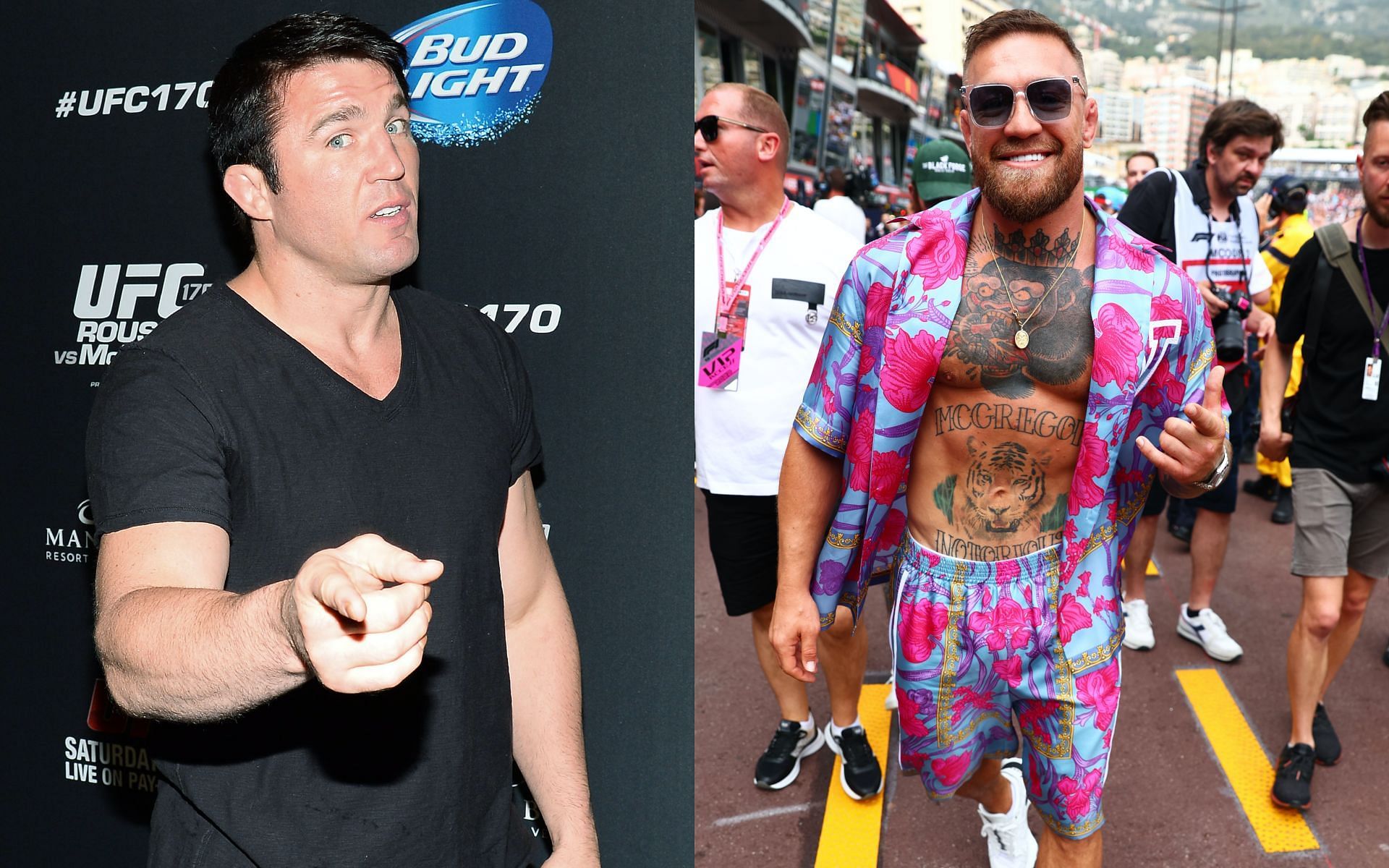 Chael Sonnen (left) and Conor McGregor (right) [Image courtesy: Getty Images]