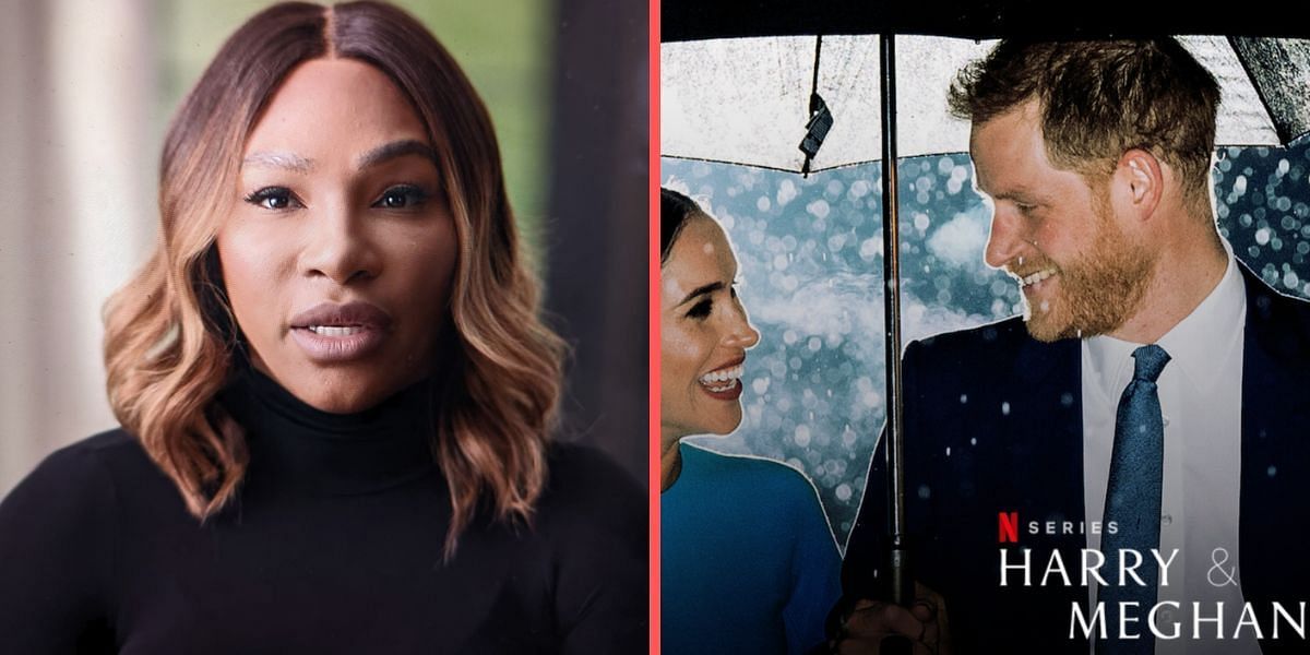 Serena Williams spoke about Prince Harry and Meghan Markle on their Netflix docuseries