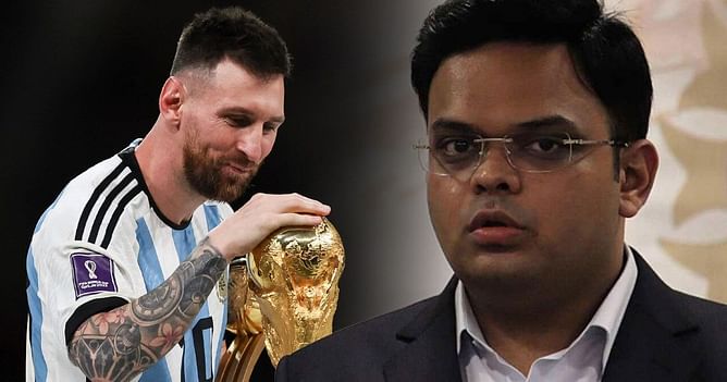 FIFA World Cup winner Lionel Messi sends signed Argentina jersey to BCCI Secretary Jay Shah