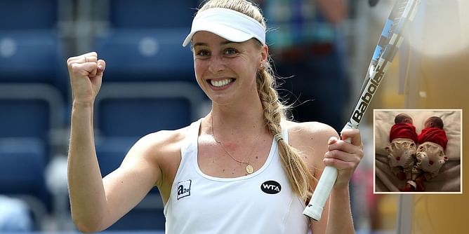 "This is the cutest thing, congrats"- Jessica Pegula, Taylor Townsend and others congratulate Naomi Broady on giving birth to twins