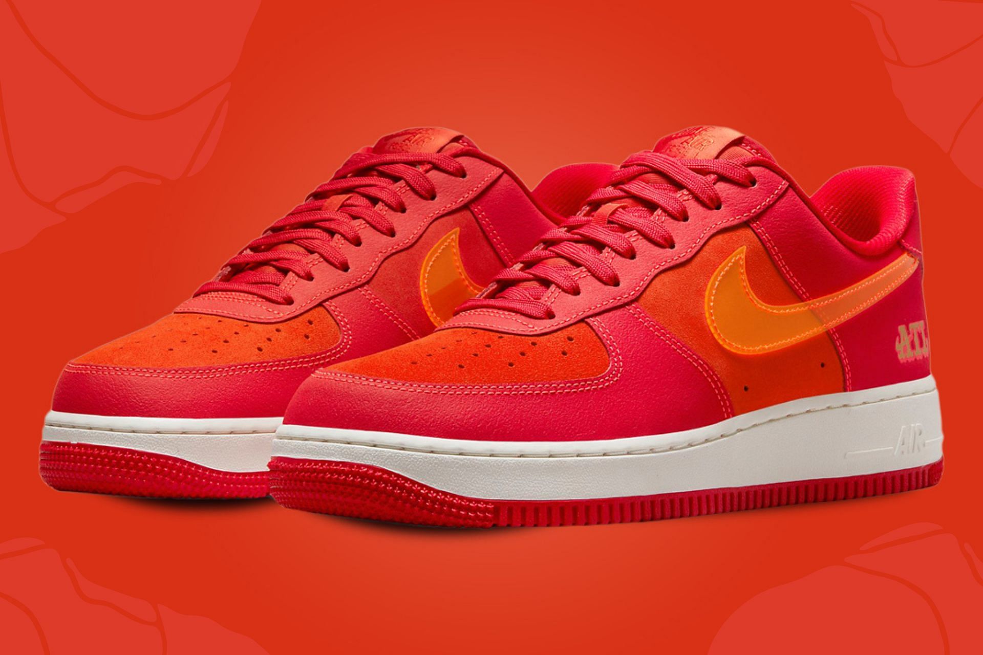 Nike Air Force 1 Low ATL (Atlanta) colorway (Image via Nike)