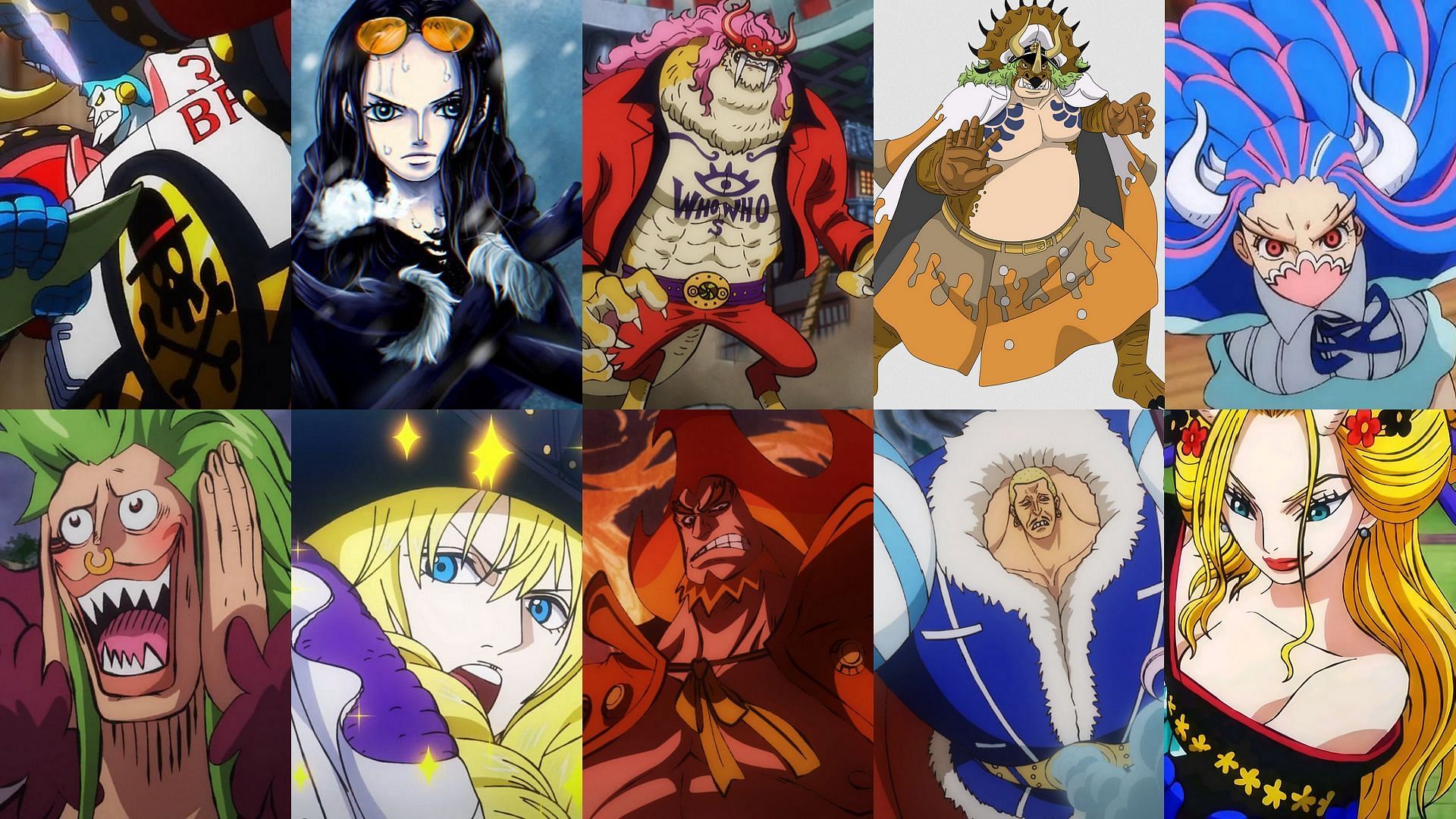 Top 100 Strongest One Piece Characters Power Levels 