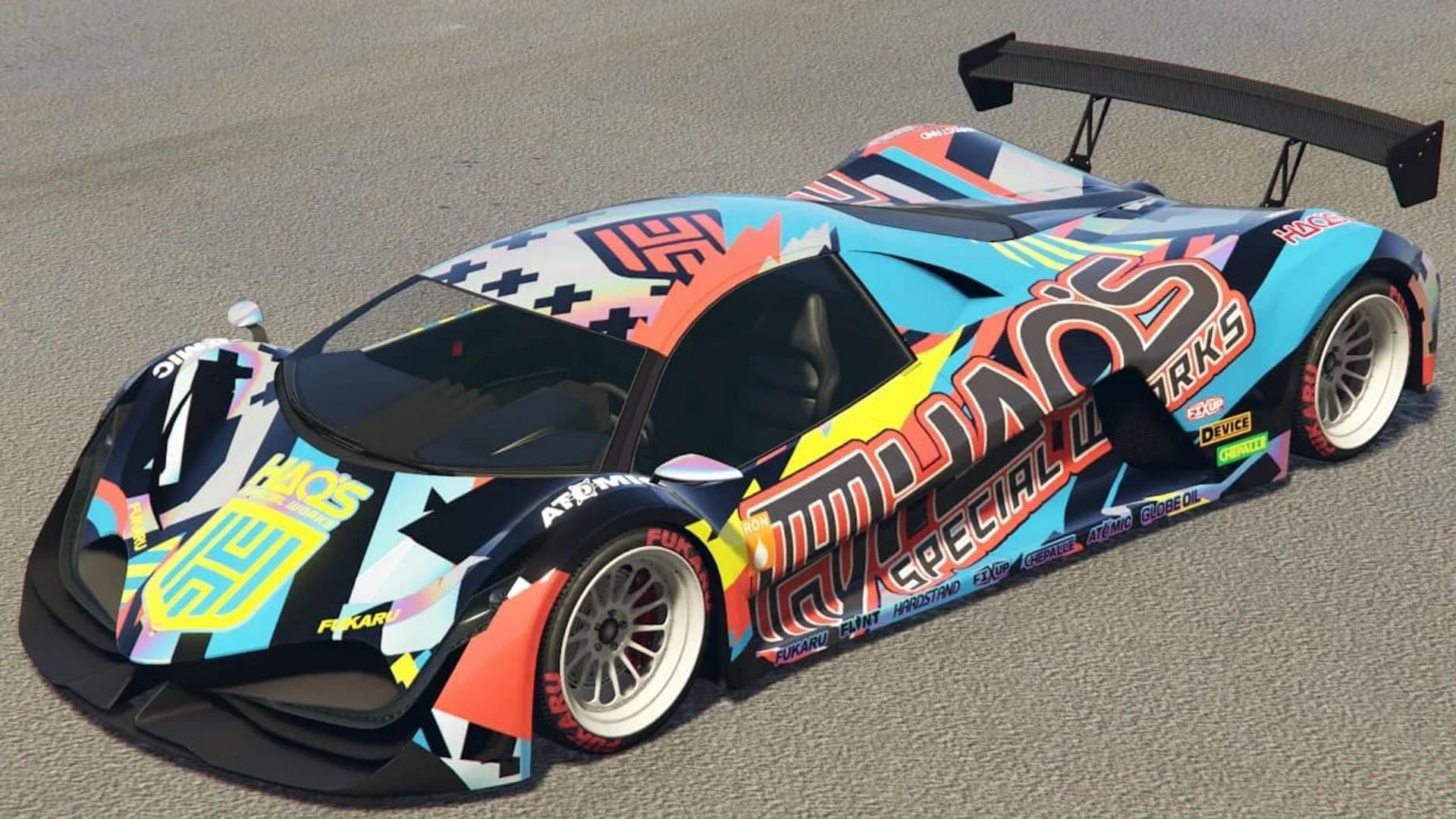 The Principe Deveste Eight is a better Super car for races (Image via Rockstar Games)