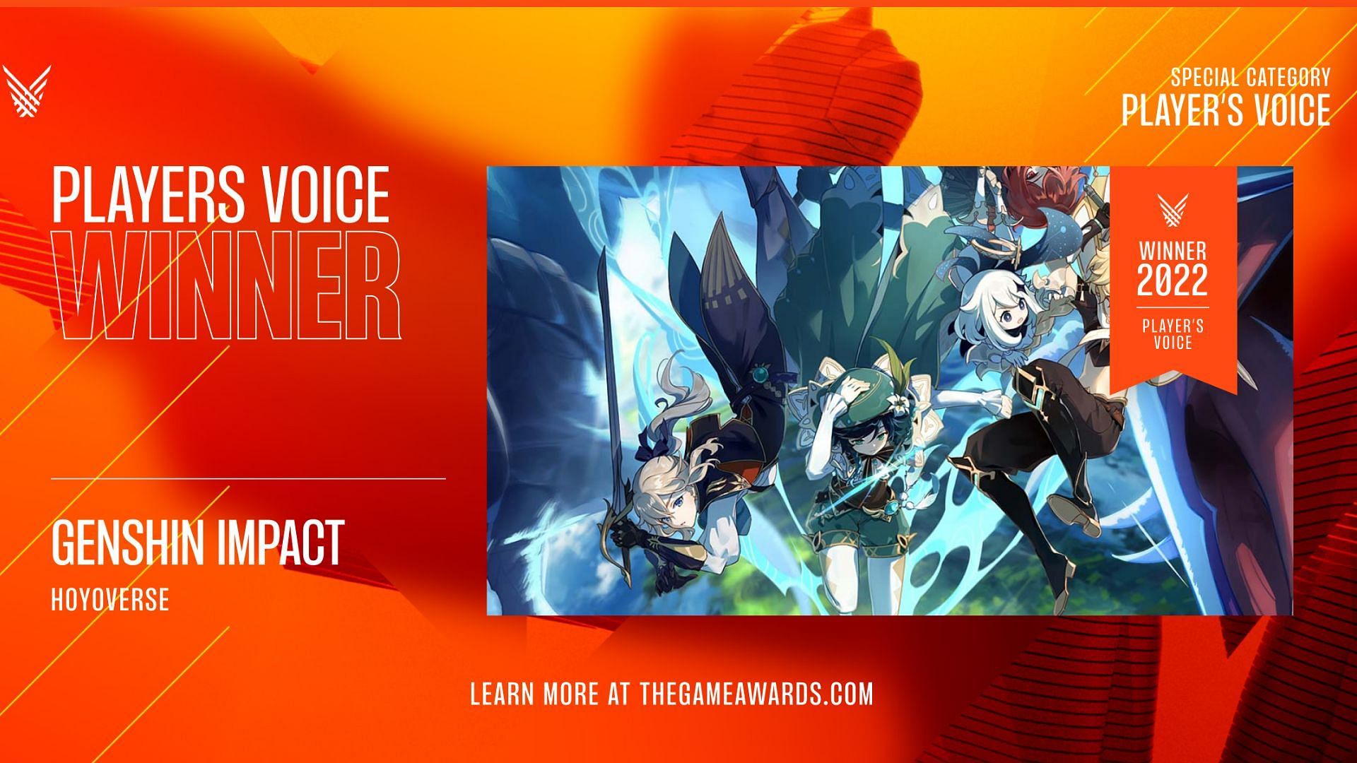 Genshin Impact wins the 'Best Ongoing' game award in Google Play's