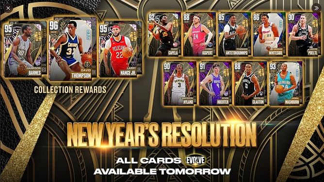 NBA 2K23 MyTeam: Everything you need to know about the New Year’s Resolution Cards