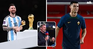 "Ronaldo has finished his career with an interview with Piers Morgan and Messi has won the World Cup" - Jamie Carragher