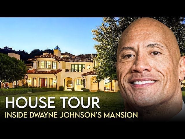 When did Dwayne Johnson buy his current house?
