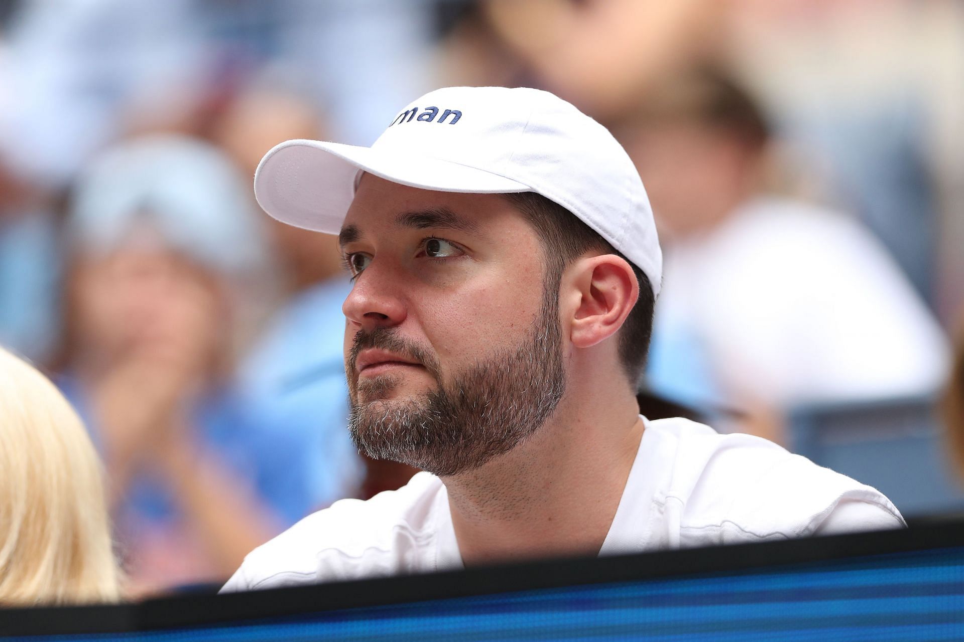 Serena Williams&#039; husband Alexis Ohanian at the 2019 US Open