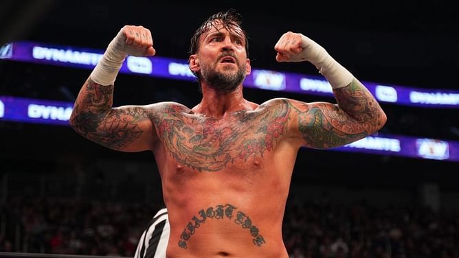 Two top AEW stars reportedly barged into CM Punk's dressing room with "cops" after All Out media scrum rant; new details emerge