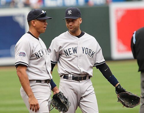 Alex Rodriguez on Derek Jeter in 2001: Jeter's been blessed with great  talent around him. He's never had to lead