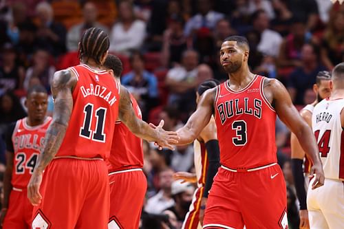 Thompson won a championship with the Cleveland Cavaliers in 2016. Enter caption Enter caption Tristan Thompson looks to get a rebound.