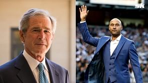 When Derek Jeter gave George W. Bush invaluable advice ahead of the president's first pitch at the 2001 World Series
