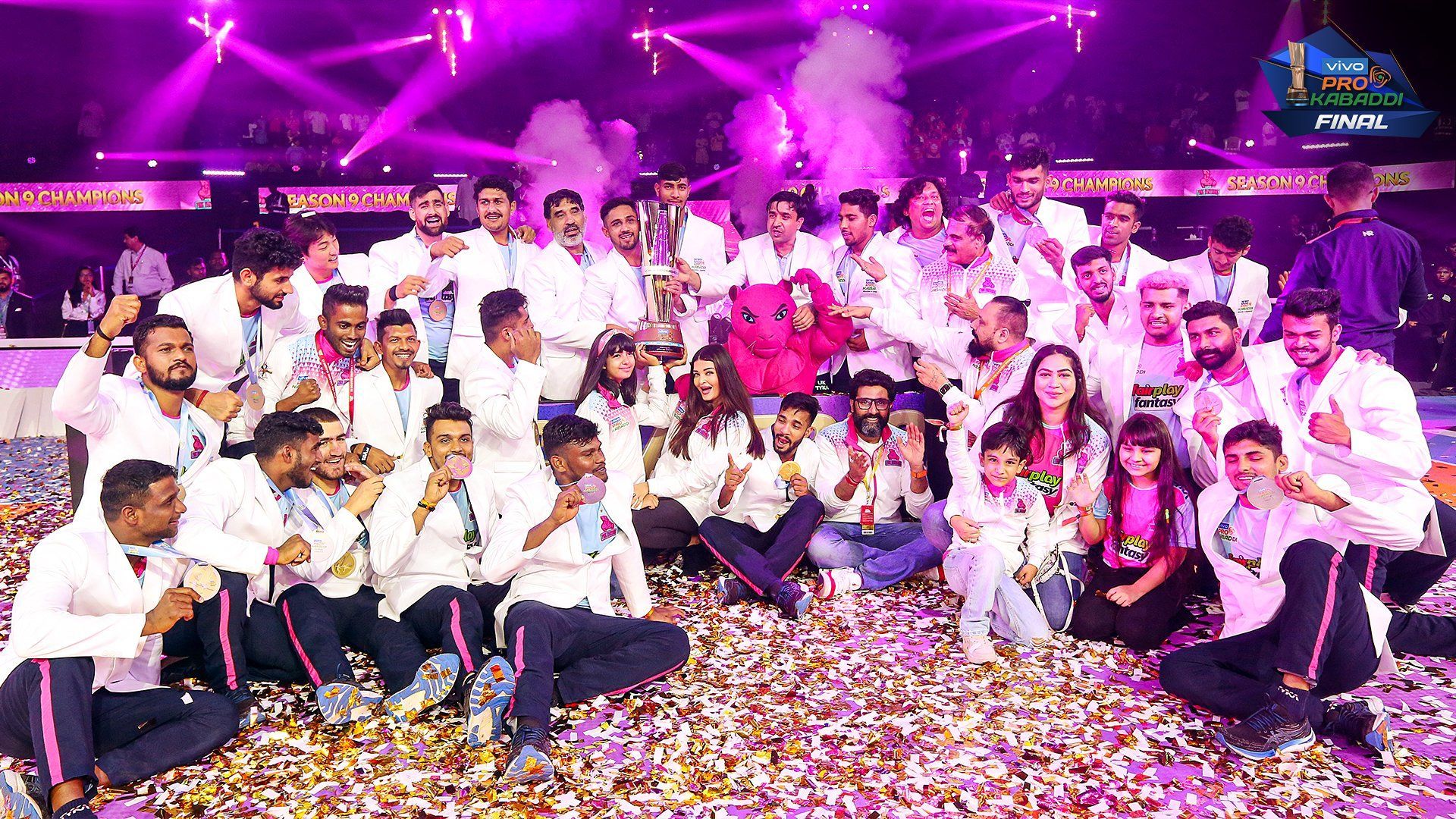 PKL 2022 का खिताब जयपुर पिंक पैंथर्स ने जीता (Photo: Pro Kabaddi League)