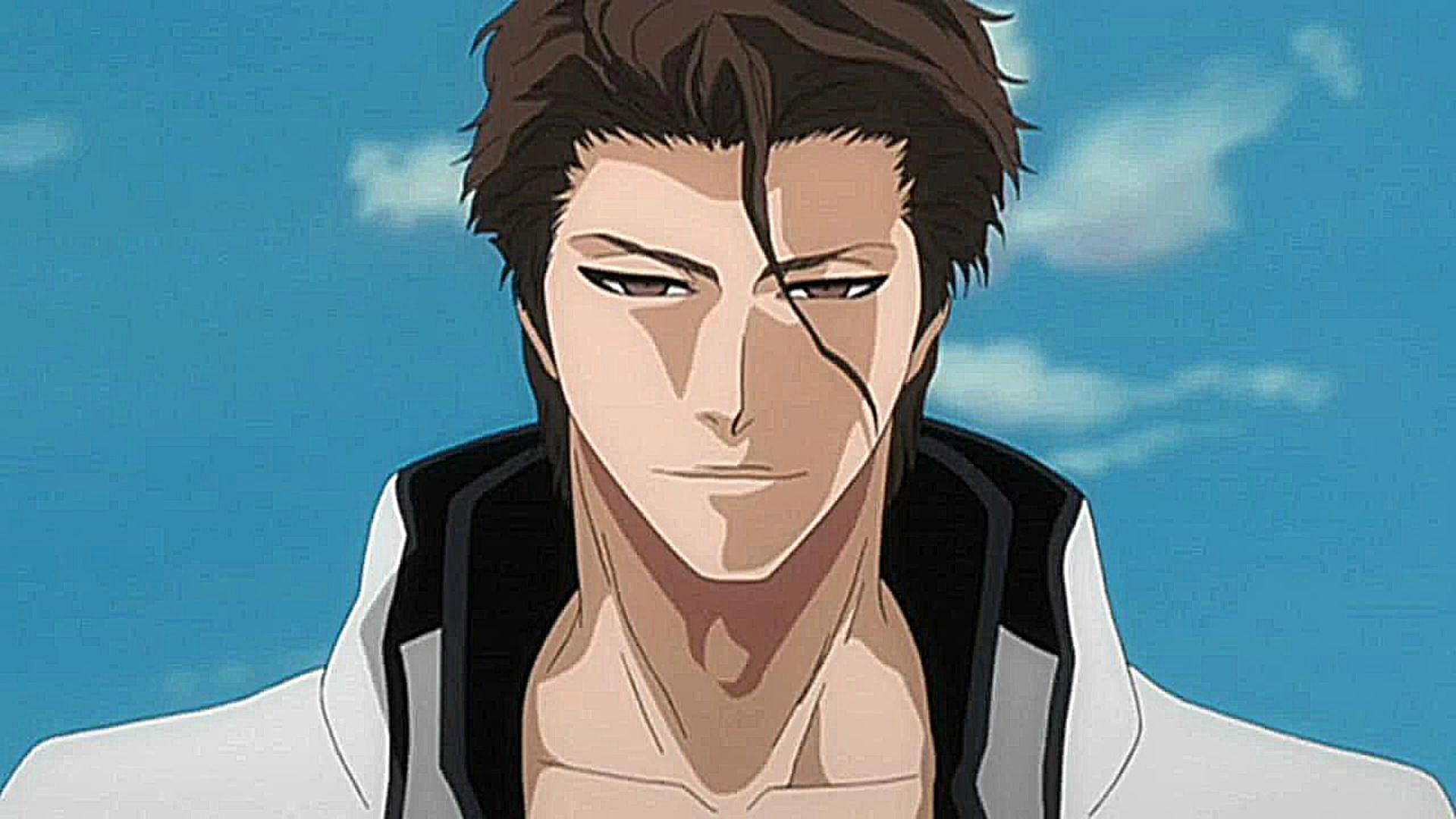 Sosuke Aizen as seen during his fight against the Gotei 13 in Bleach anime (Image via Studio Pierrot)