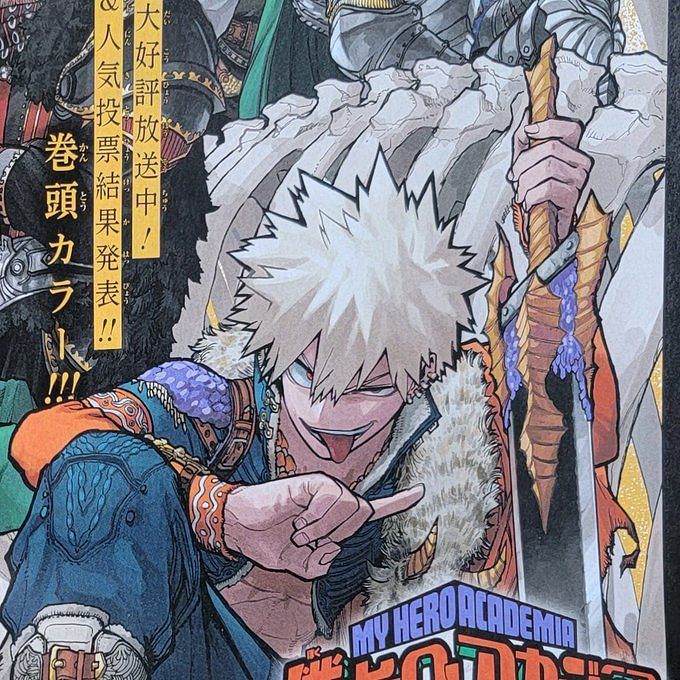 My Hero Academia 8th popularity poll shows Bakugo overtaking Deku and