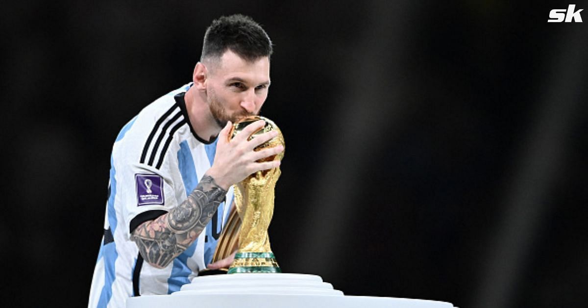 World Cup champion - Lionel Messi.