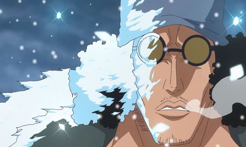 Hie Hie no mi - Aokiji Kuzan Admiral of the Navy (Ice Fruit - Akuma no Mi  Lodge ONE PIECE) 