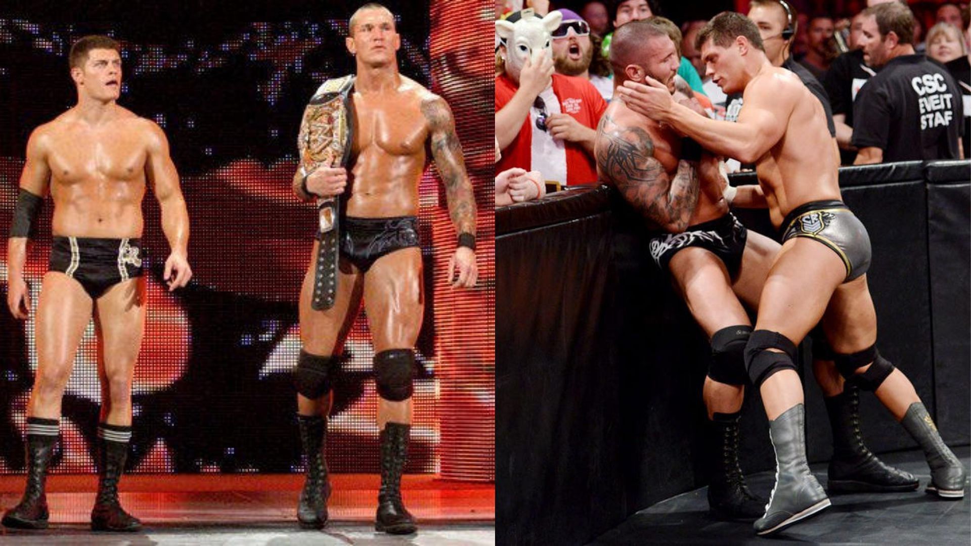 WWE stars Cody Rhodes &amp; Randy Orton