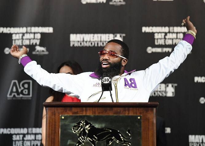 Adrien Broner believes he's one of the greatest boxers ever ahead of his return