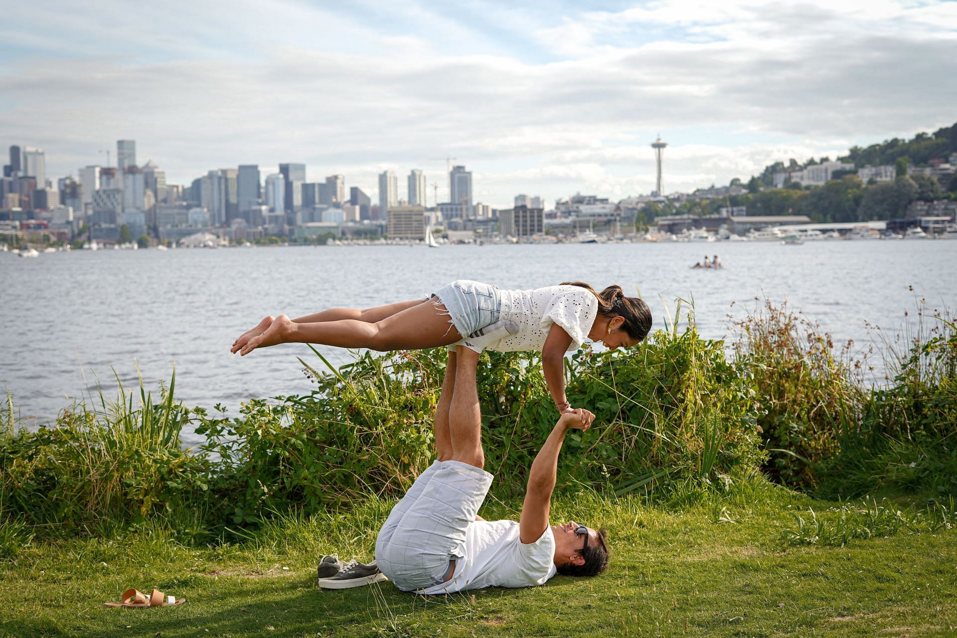 6 Couple Yoga Poses to Help You Bond With Your Partner