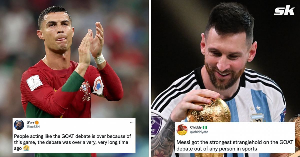 Lionel Messi and Cristiano Ronaldo have been at the heart of the GOAT debate for years