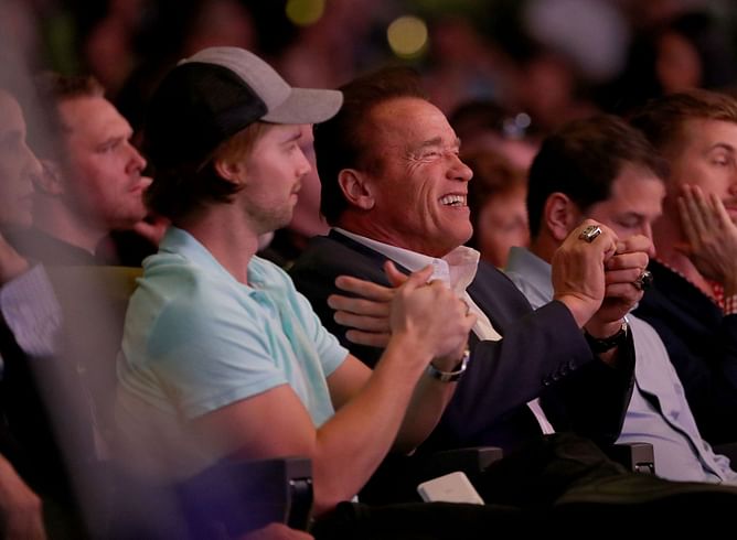 Arnold Schwarzenegger inspired son Patrick Schwarzenegger to quit smoking weed