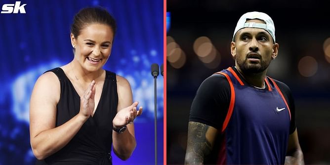 "I don't give a f*ck" - Nick Kyrgios blasts Tennis Australia after Ashleigh Barty beats him for Newcombe Medal