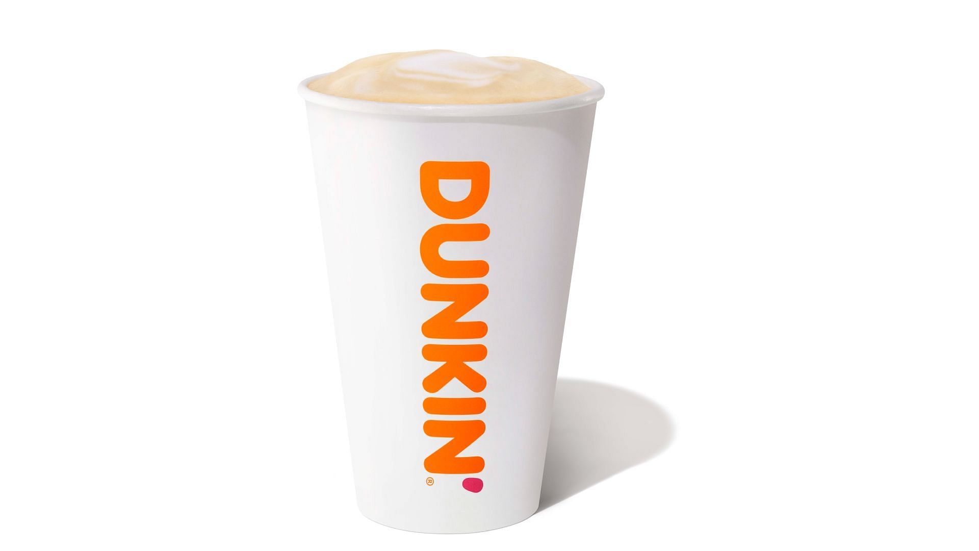 Flavorful Brown Butter Toffee Latte (Image via Dunkin&rsquo; Donuts)