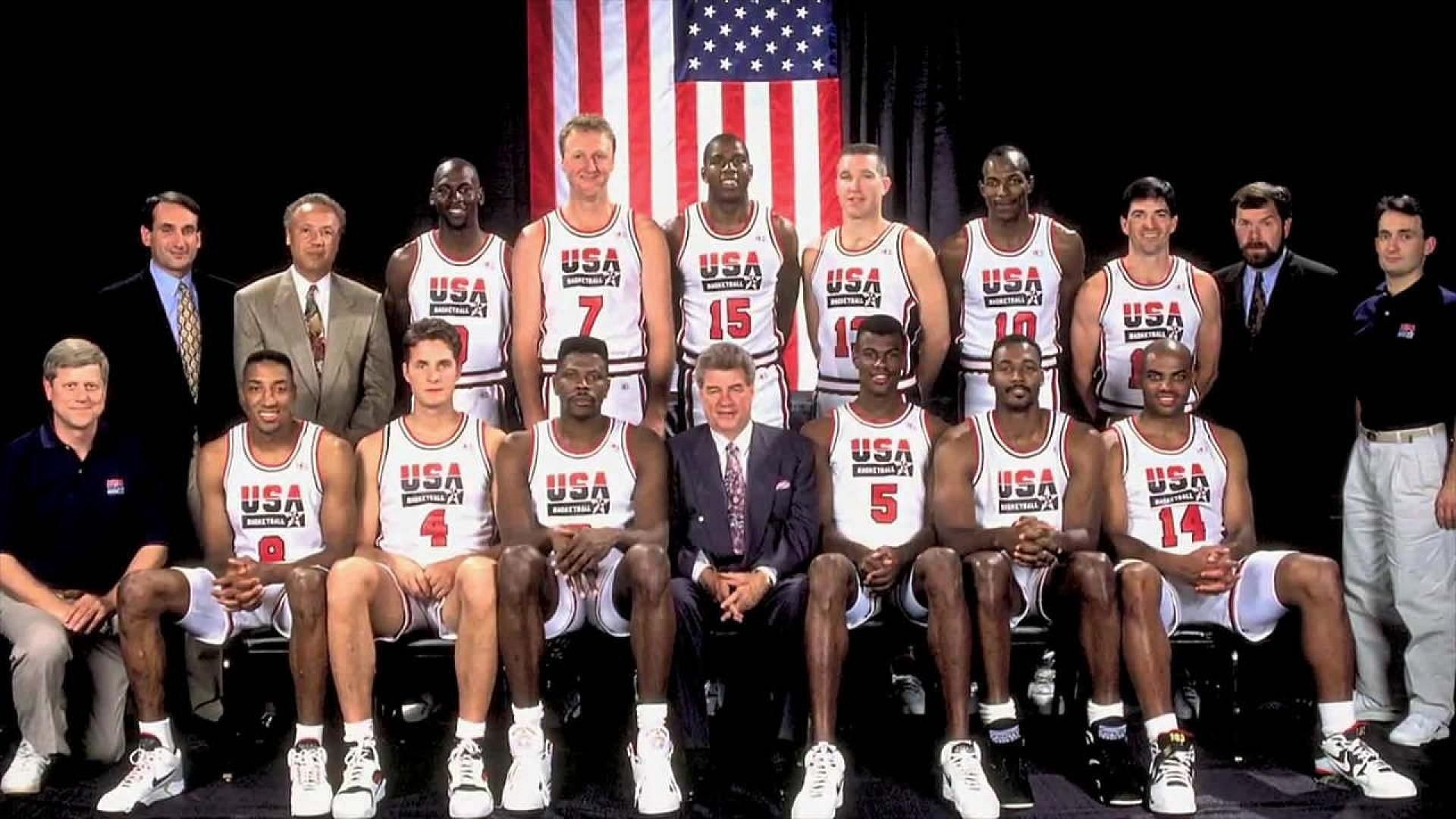 The Dream Team comprising Michael Jordan (Photo: Sporting News)
