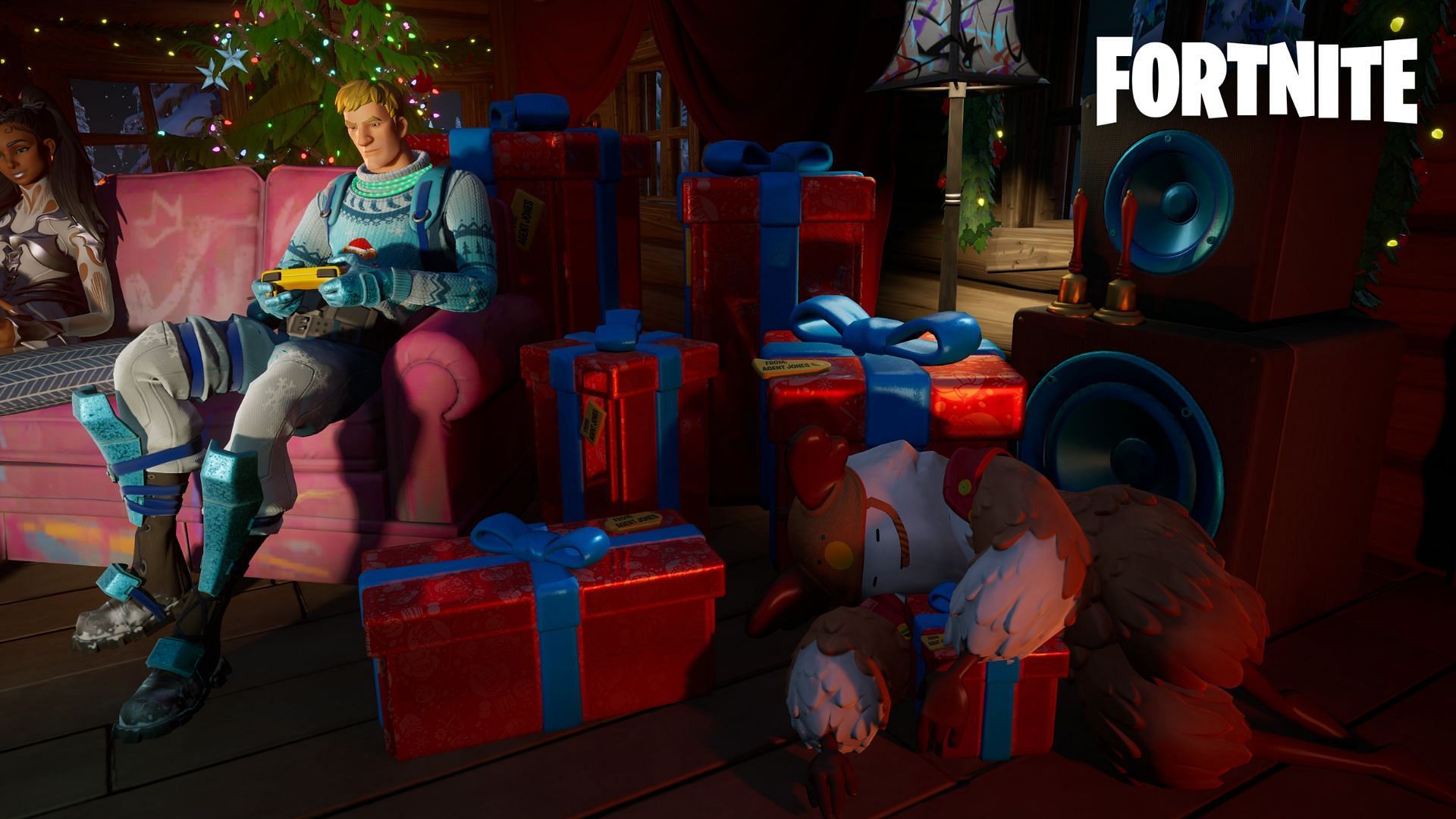 Fortnite Winterfest 2022 free rewards (Image via Epic Games)