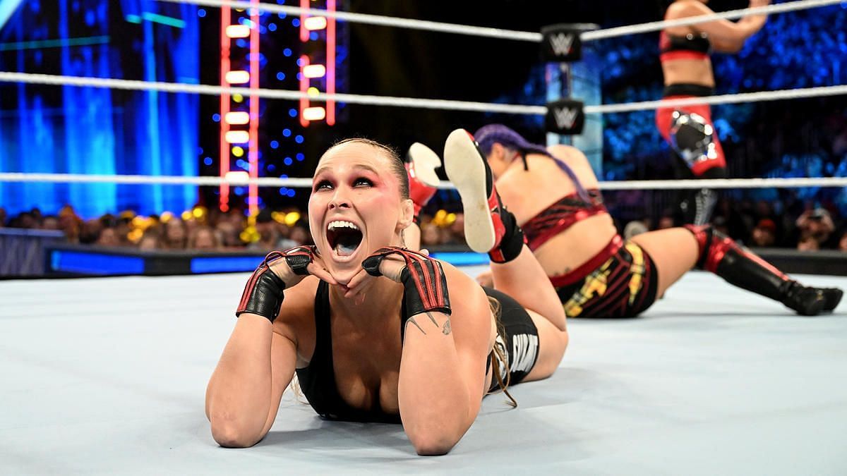 Ronda Rousey is the current SmackDown Women