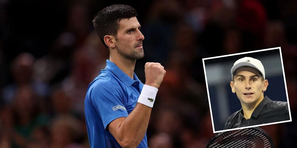 Matteo Arnaldi expresses great admiration for Novak Djokovic.