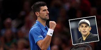 Rising Italian star Matteo Arnaldi says 'I am little Djokovic' on similarities between him and idol Novak Djokovic